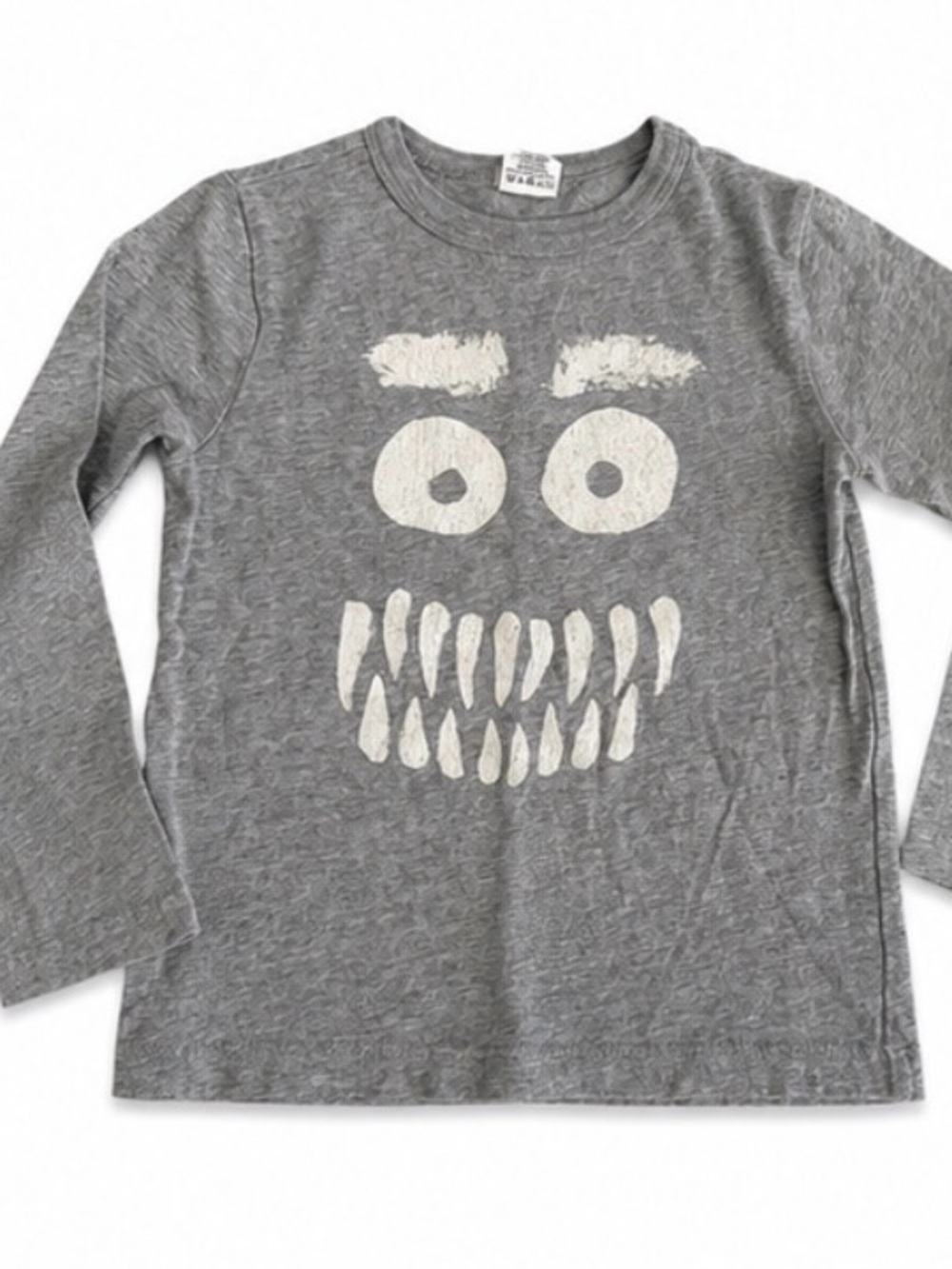 Crewcuts Gray Long-Sleeve Max The Monster Tee